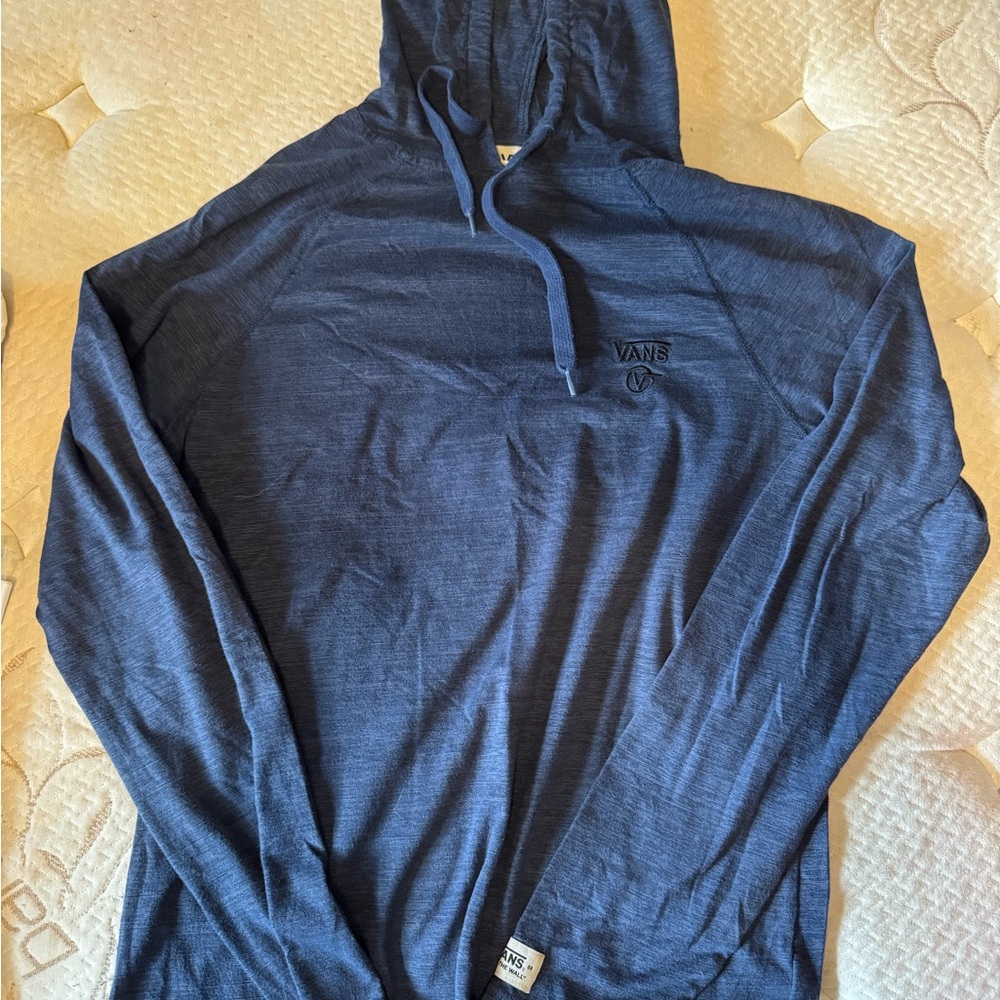 Vans Men's Navy Blue Crewneck Hoodie